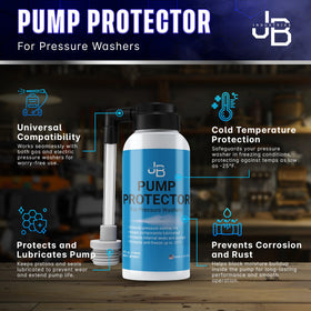 JB Industries antifreeze lubricant dispensing shows how to protect the pump.
