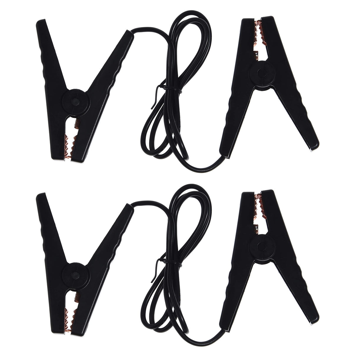 JBTOZIUY jump leads with crocodile clips for secure fence connections in yards
