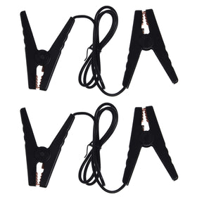 JBTOZIUY jump leads with crocodile clips for secure fence connections in yards