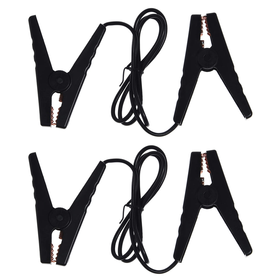JBTOZIUY jump leads with crocodile clips for secure fence connections in yards