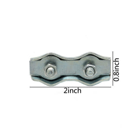 In-fence setup with JBTOZIUY connectors demonstrates easy, stable rope joins.