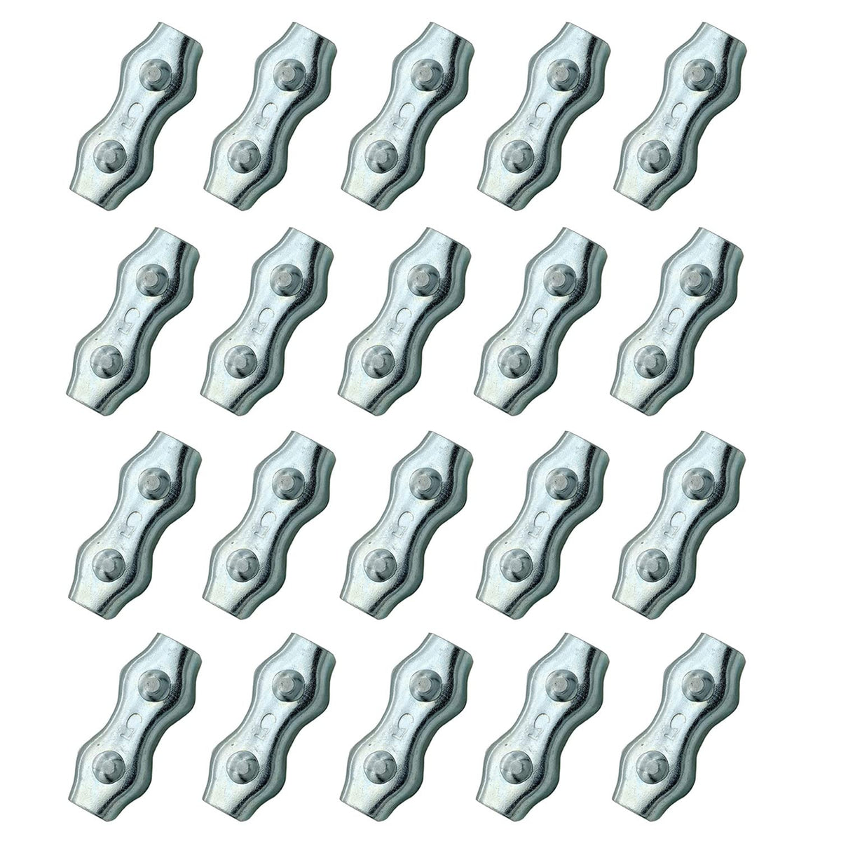 JBTOZIUY M5 poly rope connectors pack, front view, ideal for quick, durable rope joins.