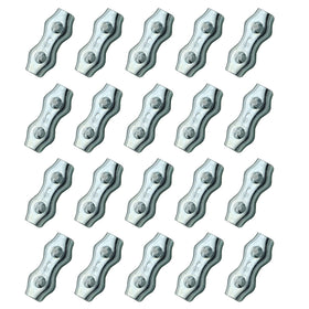 JBTOZIUY M5 poly rope connectors pack, front view, ideal for quick, durable rope joins.