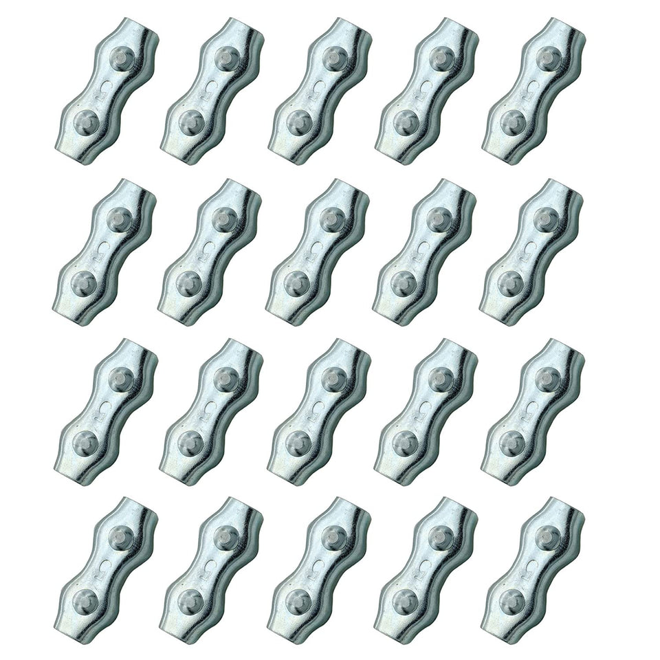 JBTOZIUY M5 poly rope connectors pack, front view, ideal for quick, durable rope joins.