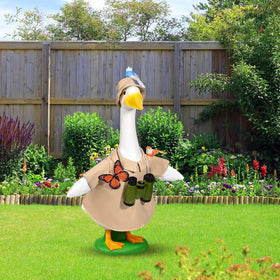 JcHrmers birdwatcher goose outfit set makes a thoughtful gift for goose lovers.