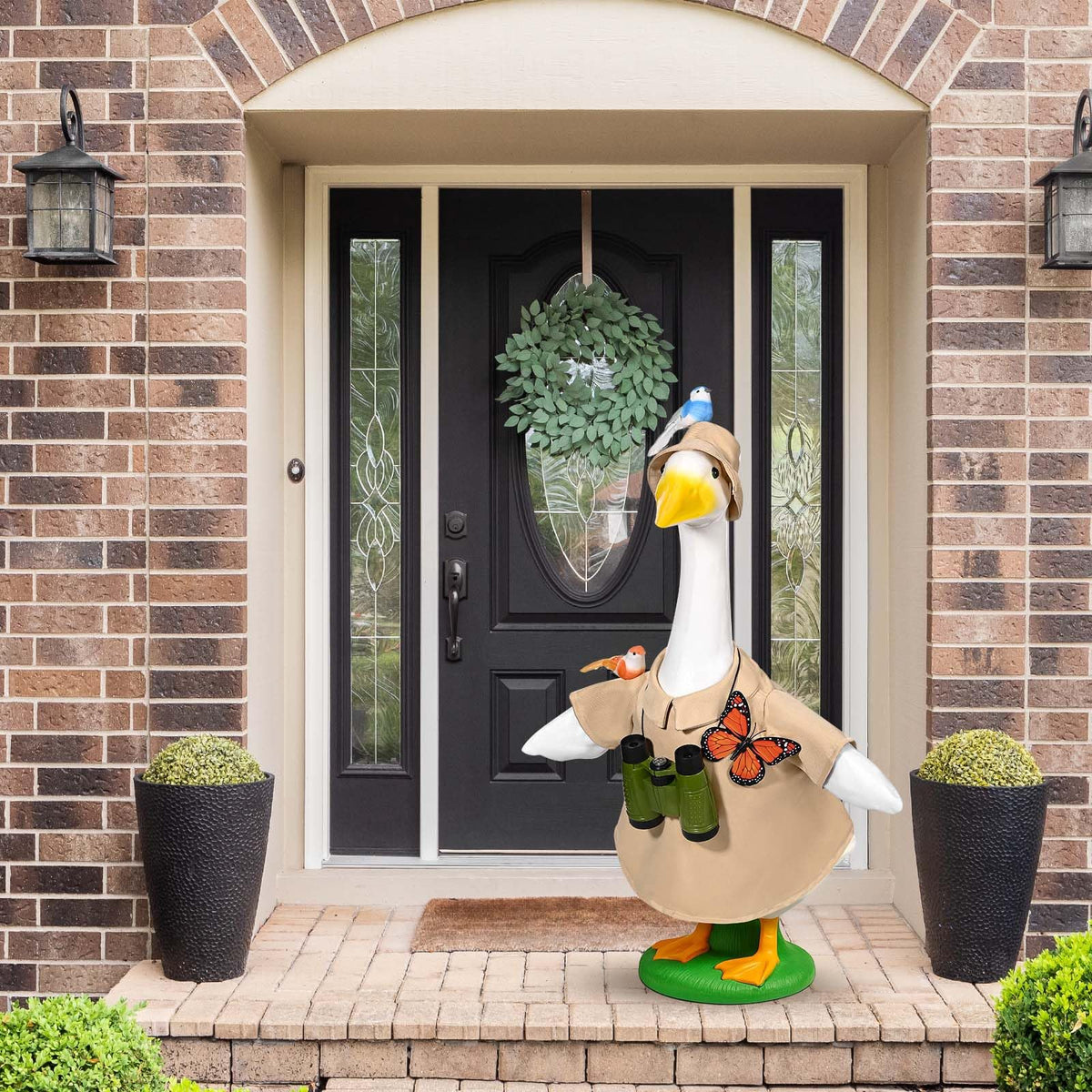 JcHrmers durable goose clothes resist fading for long-lasting outdoor charm.