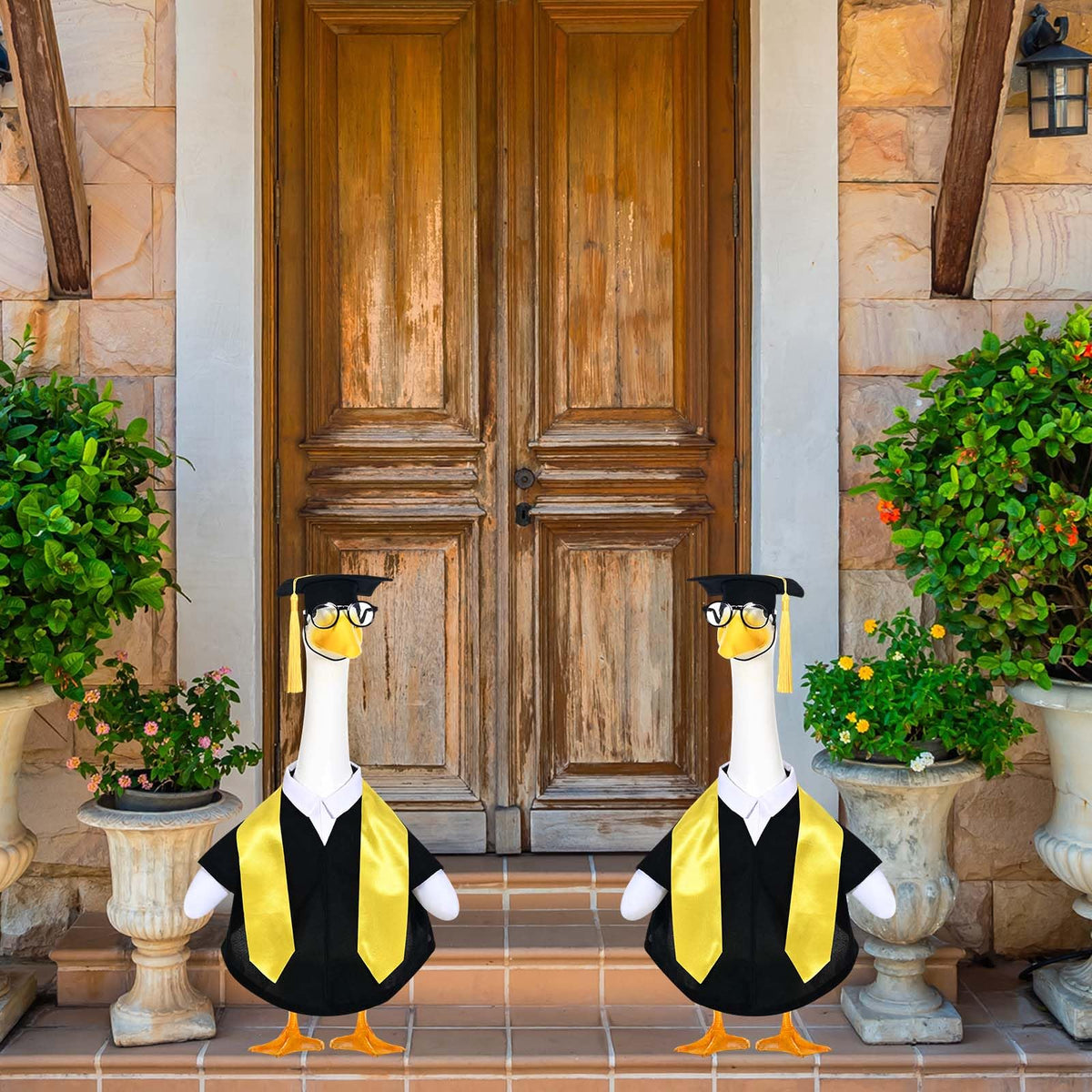 JcHrmers easy-wear goose costume for quick seasonal setup