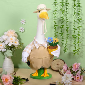 JcHrmers Indoor/outdoor goose clothes suit patios, lawns, or indoor decor.