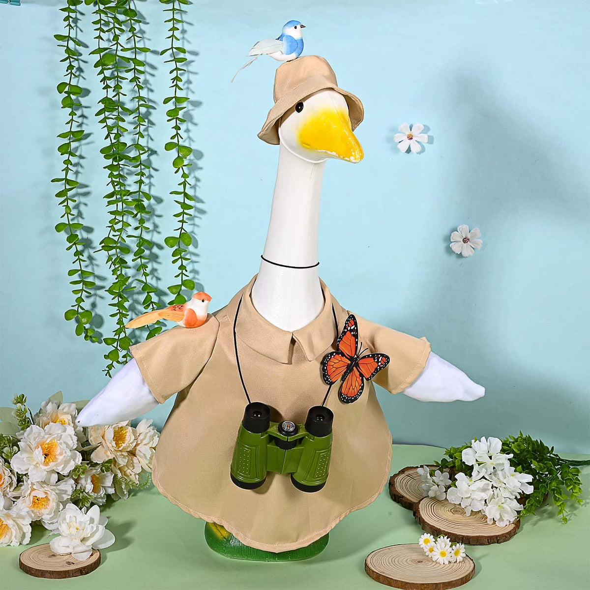 JcHrmers outdoor garden decor adds whimsy to parties and gatherings.