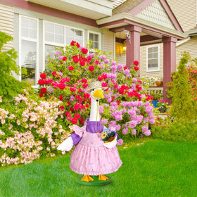 Spring garden decor ready for front porch styling by JcHrmers