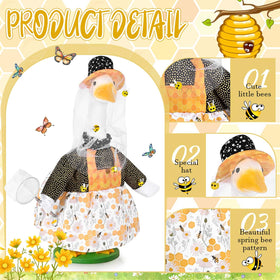 JcHrmers weather-resistant beekeepers costume preserves vivid colors outdoors.
