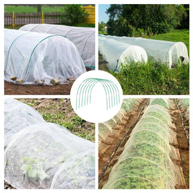 JCKHXG breathable mesh lets water and sunlight reach plant roots.