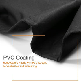 JCLMER 73700 cover handles make fitting and moving easy.