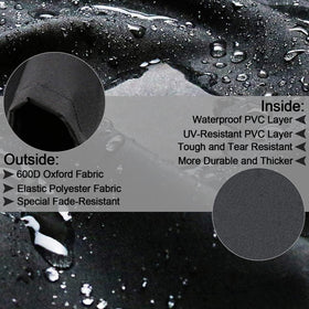 JCLMER Weber Spirit II 200 cover breathable vents promote cooling after grilling