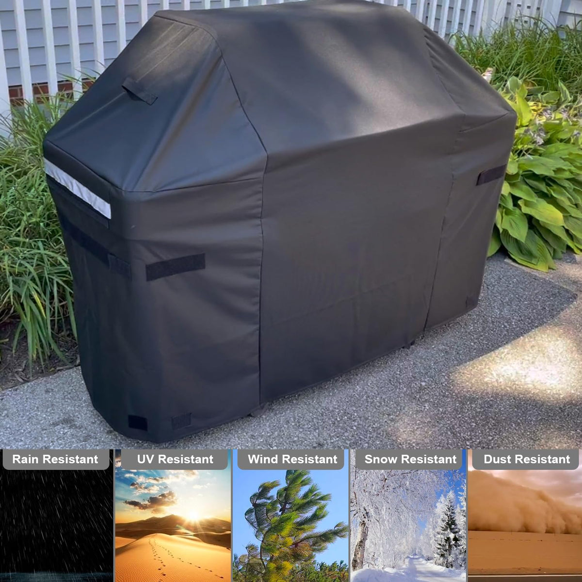 JCLMER Weber Spirit II 200 cover easy rinse and air dry after outdoor use