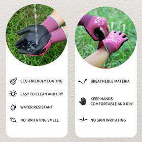 JDL pink gloves support touchscreen use without removal.
