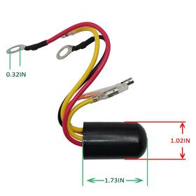 JDLLONG AM128906 time delay module side connection for John Deere enhances compatibility