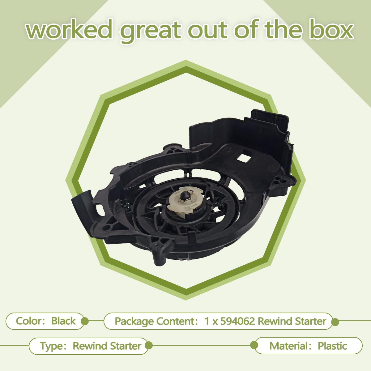 Parts focus highlights key components supporting stable recoil operation.