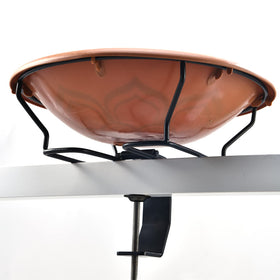 Jealoeur outdoor-friendly bird bath on balcony or garden