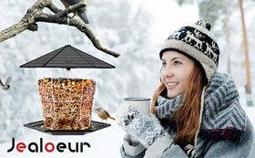 Jealoeur bird feeder appeals to wild birds in your yard.