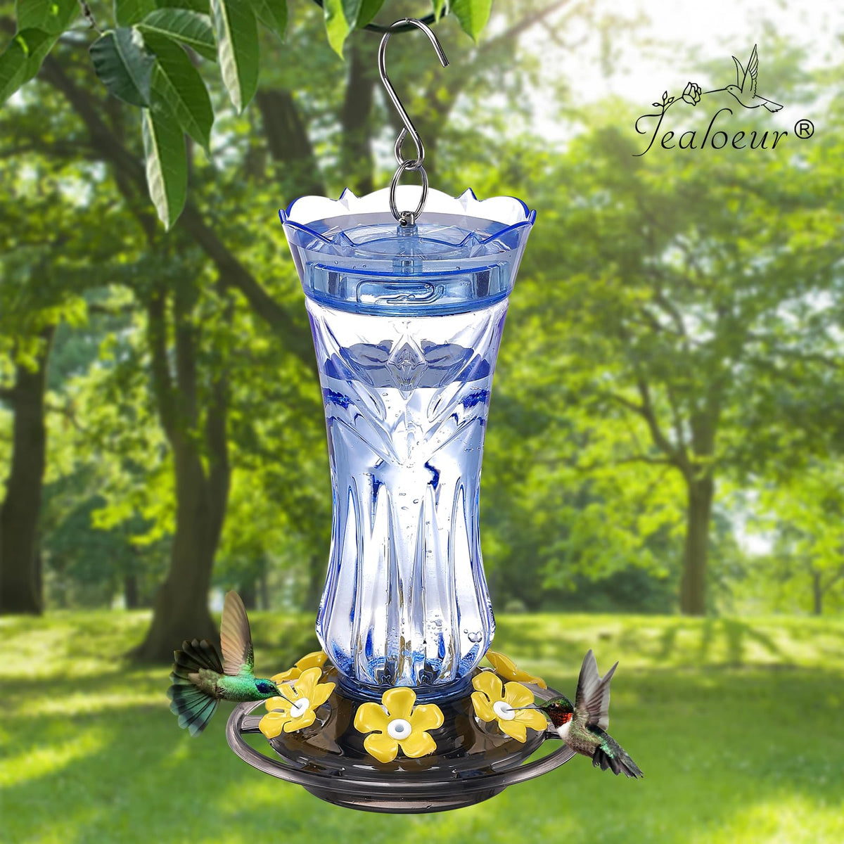Jealoeur blue inverted-fill design for easy refills