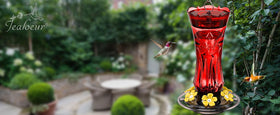 Jealoeur leak-proof design minimizes nectar waste during feeding