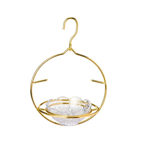 Jealoeur Oriole Feeder with split design simplifies filling and cleaning