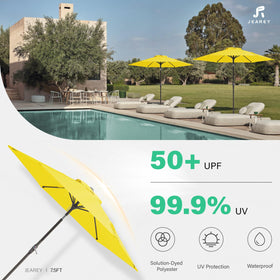 JEAREY powder-coated iron pole for durable outdoor use