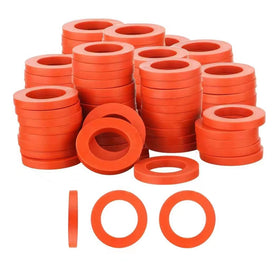 Jeeker garden hose washer close-up shows heavy-duty rubber gasket for a tight seal to prevent leaks.