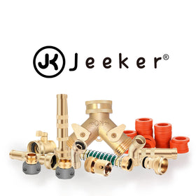 Jeeker red gasket with storage context implies compatibility across fittings.