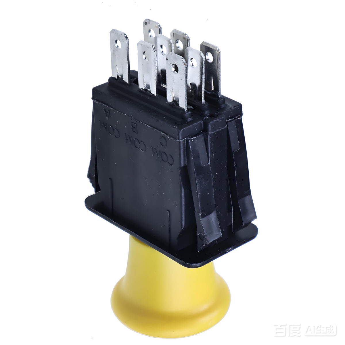 JEENDA Blade Clutch PTO Switch side view, compact profile for easy dashboard installation.