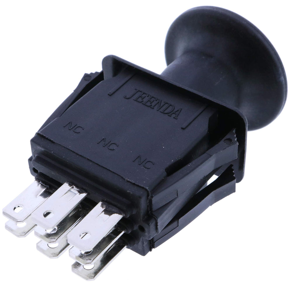JEENDA Blade PTO switch close-up for durable mower control.