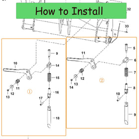 JEENDA Bob-Tach right lever kit provides precise grip for quick tool changes