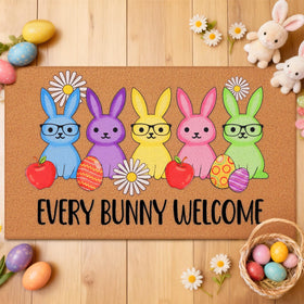 Gift-ready packaging for a cheerful Jenaai Easter mat.