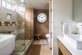JENLYSTIME silent quartz movement for quiet indoor or outdoor spaces