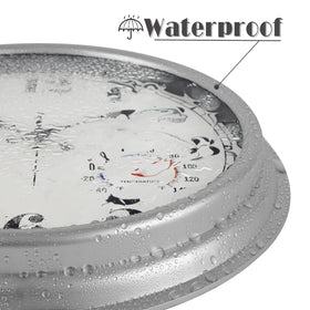 JENLYSTIME hygrometer helps monitor humidity levels in living spaces and patios.