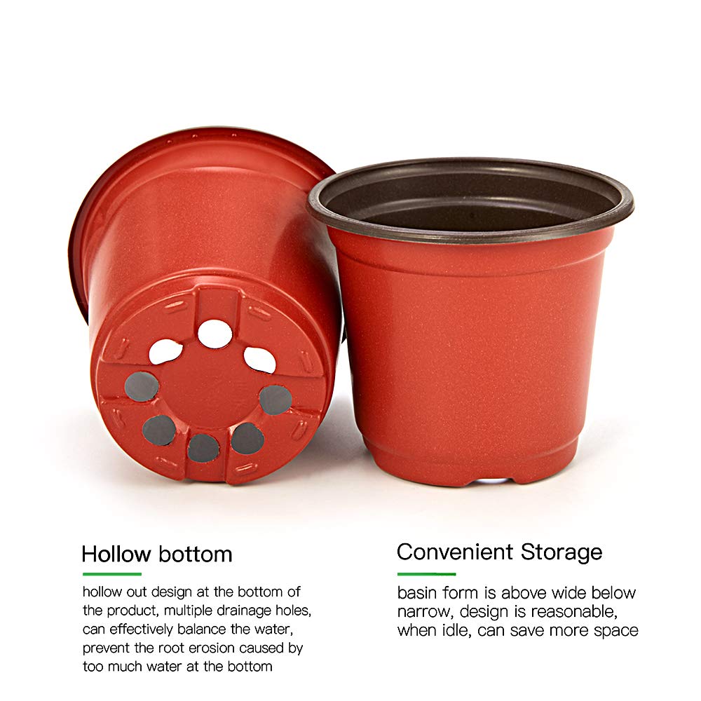 JERIA nursery pots show drainage holes for healthy roots.