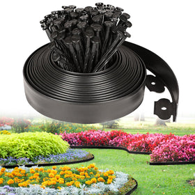 JERIA garden edging 33ft 2inch roll outlines neat borders for beds
