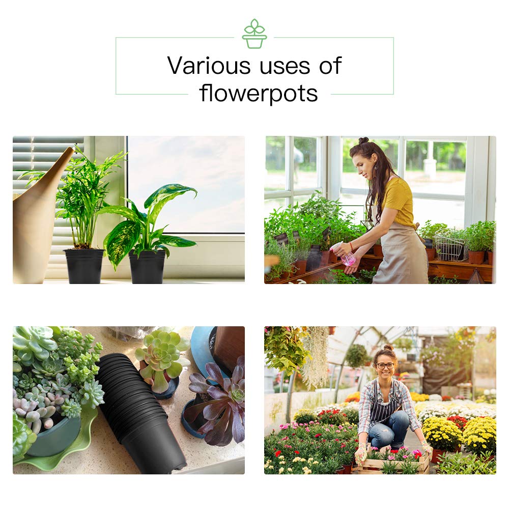JERIA versatile pots for indoor and outdoor gardening