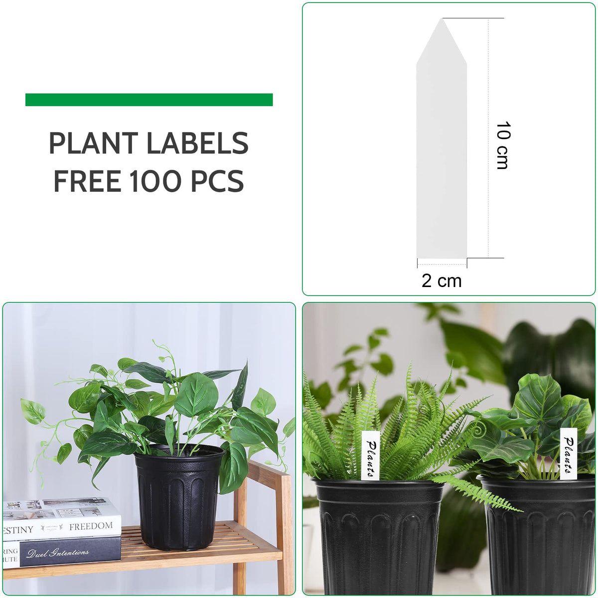 JERIA soft plastic seedling pots are lightweight and reusable for multiple seasons.
