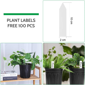 JERIA soft plastic seedling pots are lightweight and reusable for multiple seasons.