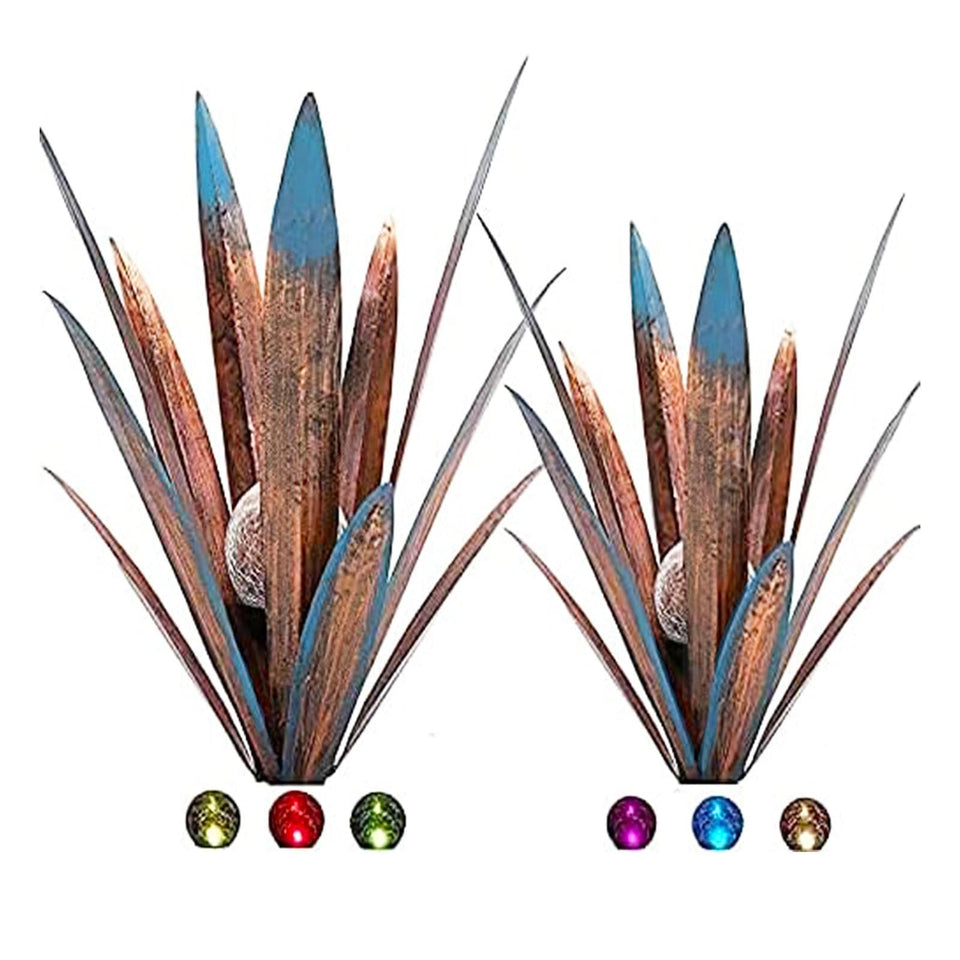 Jesokiibo Tequila sculpture 12 inch agave plant adds outdoor visual impact