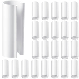 Jetec 32 Pcs PVC Pipe Clips, ready-to-use set for greenhouse and garden projects.