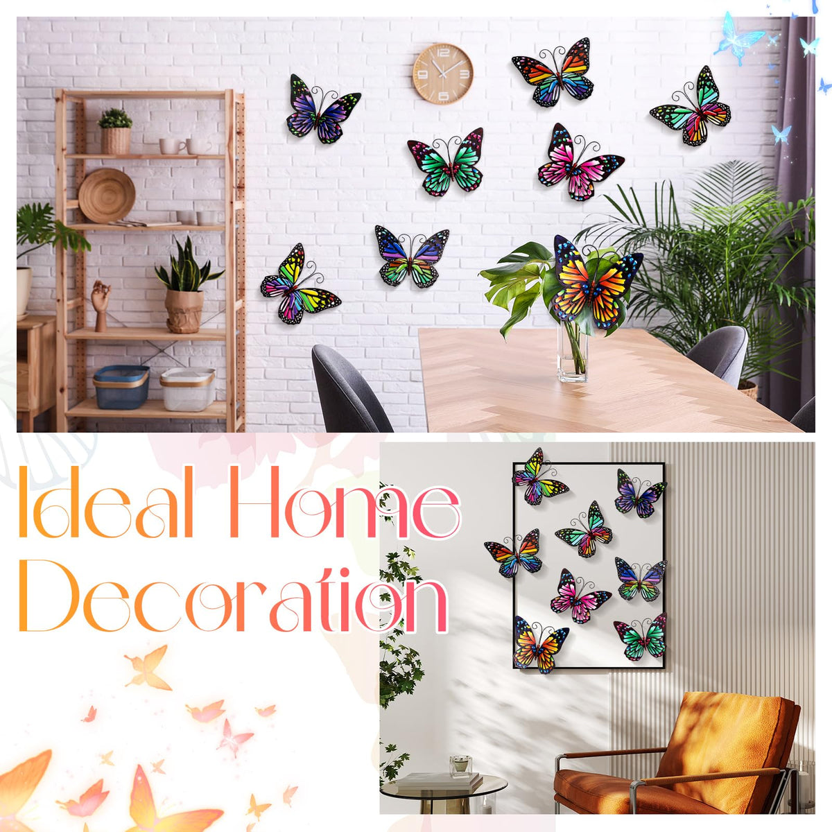 Jetec butterfly wall decor collection 3 adds lively nature-inspired home accents