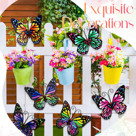 Jetec garden butterfly sculpture brightens spaces with durable powder coating