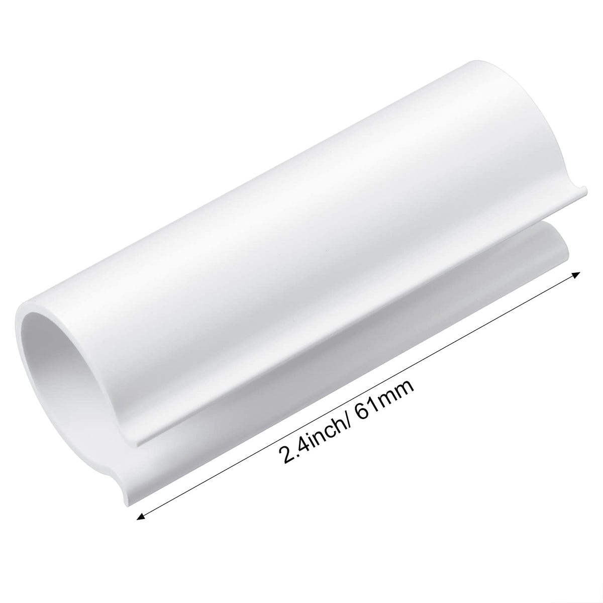 Jetec greenhouse clips 2-4 inch secure tubing, preventing sag in beds and frames.