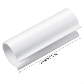 Jetec greenhouse clips 2-4 inch secure tubing, preventing sag in beds and frames.