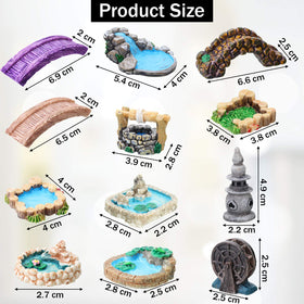 Jetec mini fairy garden lighthouse adds charm to shelves and paths
