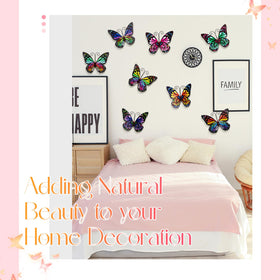 Jetec vivid butterfly decorations soften outdoor corners with festive charm