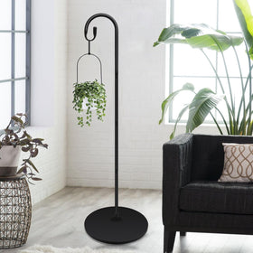 JETTIFY elegant curved-base shepherds hook for modern decor